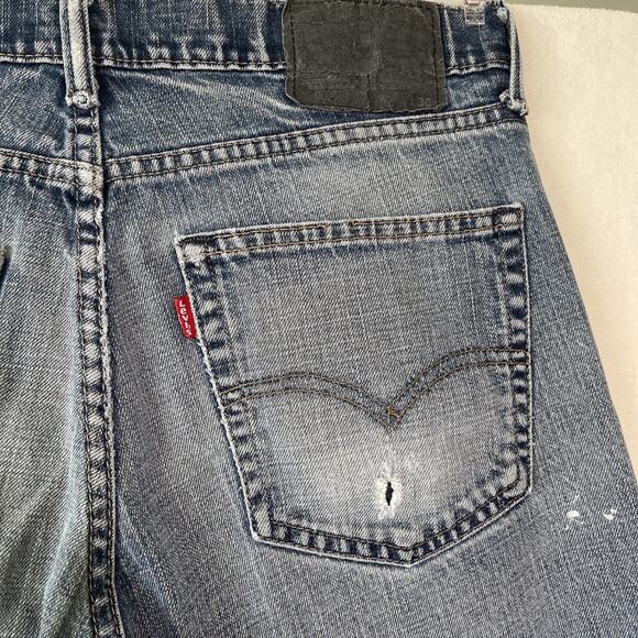 Levis 505 Jeans Men’s 32X30 Distressed- Small Paint Splotches. See Pics. - Picture 5 of 6